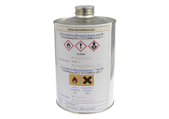 Quellschweissmittel für die Hüllenreparatur à 0.25 l, Kl. 3, Ziff 3b UN 2056