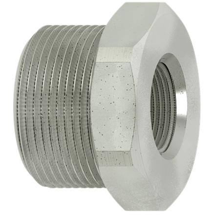 Reduziernippel Chrom 3/8" AG x 1/4" IG