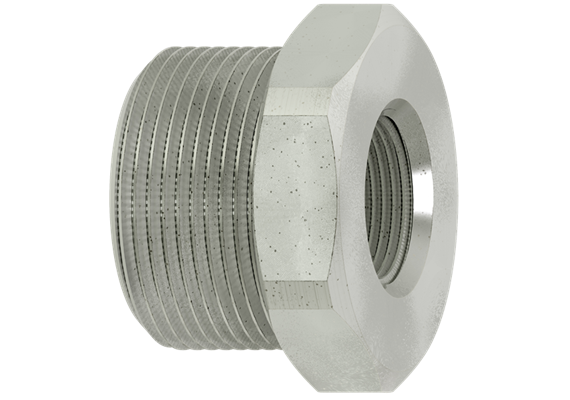 Reduziernippel Chrom 3/8" AG x 1/4" IG