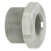 Reduziernippel Messing vernickelt 3/8" AG x 1/8" IG