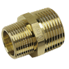 Reduziernippel Rotguss 3/8" -1/4"