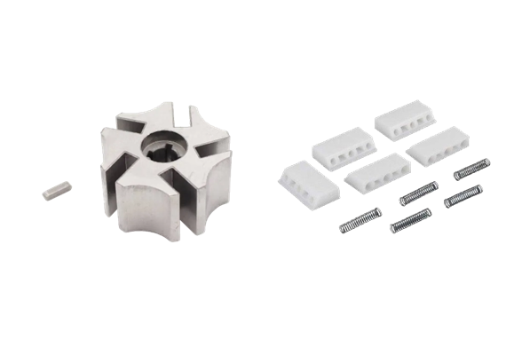 Rotor mit Flügelzellen und Mitnehmer zu PIUSI BP3000