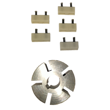 Rotor und Flügelzellen zu PIUSI Viscomat 90