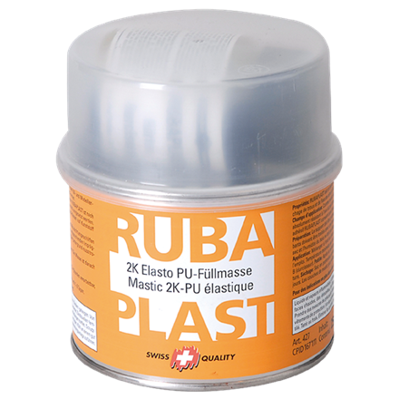 RUBAPLAST 2K-PU Tankraum-Flick-Set, Komp. A Dose à 250 gr, B à 100 gr. RUBAPLAST 2K-PU Tankraum-Flick-Set, Komp. A Dose à 250 gr, B à 100 gr.