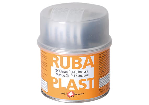 RUBAPLAST 2K-PU Tankraum-Flick-Set, Komp. A Dose à 250 gr, B à 100 gr.