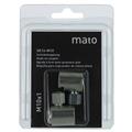 Schiebekupplung SK-16M10 - Blister-Pack - M10x1 für Flachschmiernippel ø 16 mm - VPE 2 Stk