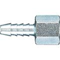 Schlauchnippel 10 x 1/4" innen Stahl verzinkt