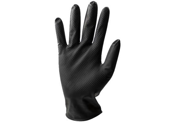 StrongGrip Schwarz Nitril-Einweghandschuhe ungepudert Grösse XL, 50/Box | Bild 1