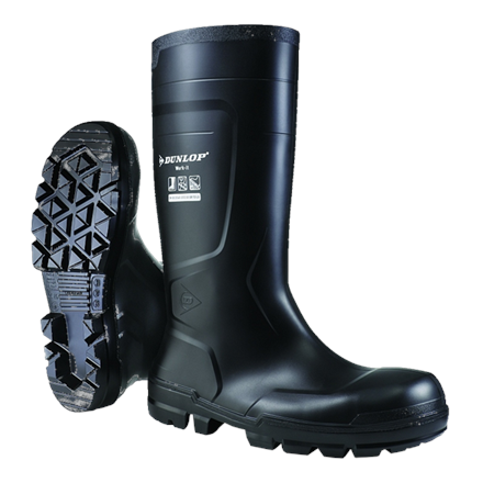 Tankstiefel antistatisch schwarz EN ISO 20345:2011, S5, SRA Grösse 43