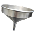 Trichter Aluminium ø 400 mm Auslauf ca. ø 45 mm