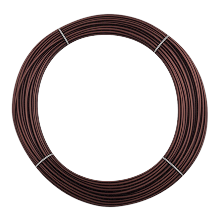 Verbindestab YK12-EA braun (PEEK), ø 1,2 mm, 240°C, Rolle à 100 m