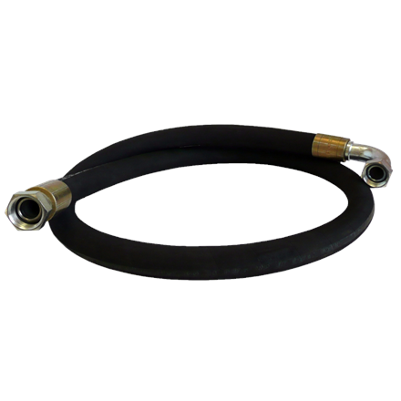 Verbindungsschlauch DN25 - 2 m - einseitig Bogen 90°, beidseitig 1" DKR