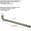 Weissblech Trichter FA-T 160 mit Sieb und flexiblem, abgewinkeltem Auslauf - ø 160 mm | Bild 2
