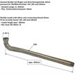 Weissblech Trichter FA-T 160 mit Sieb und flexiblem, abgewinkeltem Auslauf - ø 160 mm | Bild 2
