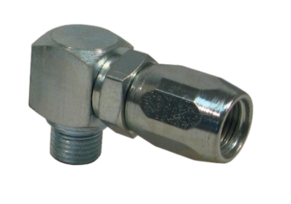 Winkeladapter deluxe - 1/8", für 4-Backen-Hydraulikgreifmundstück