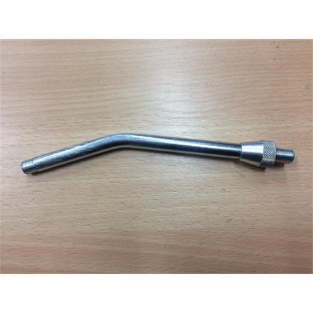 Zerkrohr gebogen 180 mm