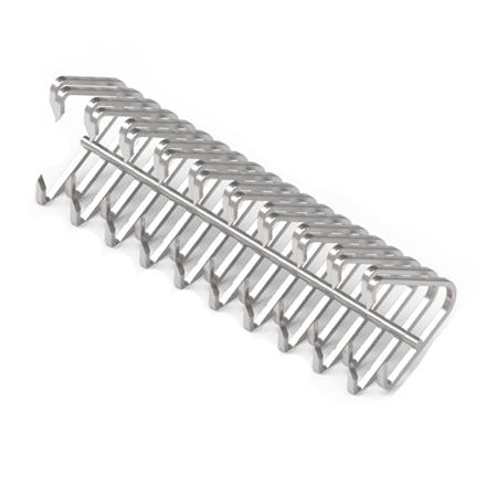 Agrafe M61SP-SS-300-12 - fil 0,9 x 0,7 mm en 1.4404 (SS) - sans tige