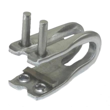 Agrafes H24 AS, 8 barrettes d'agrafes sans tiges - long. 253mm