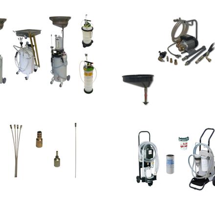 Appareils à huiles usagées et accessoires
