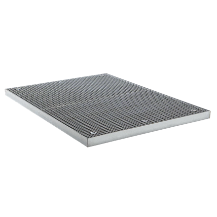 Bac de rétention 1'900 x 1'350 x 78 mm pour systèmes de surface