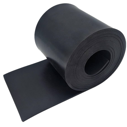 Bande de caoutchouc comme support 100 x 3000 x 5 mm