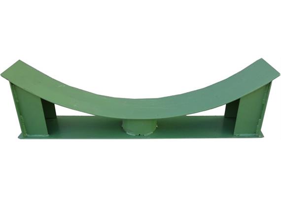 Berceau pour citernes Ø 2200 mm, en acier laqué, hauteur du support 100 mm