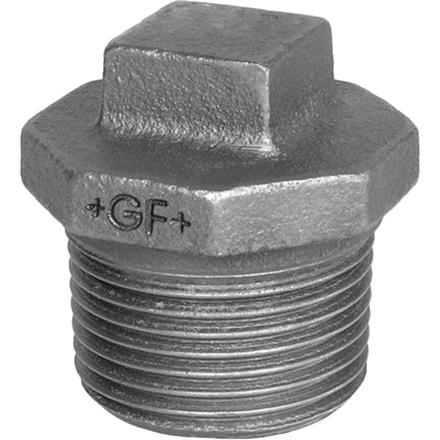 Bouchon GF Fittings N° 290 galvanisé ¼"