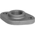 Bride ovale 2" acier DIN5435