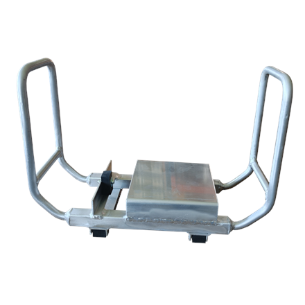 Châssis de support de pompe en aluminium