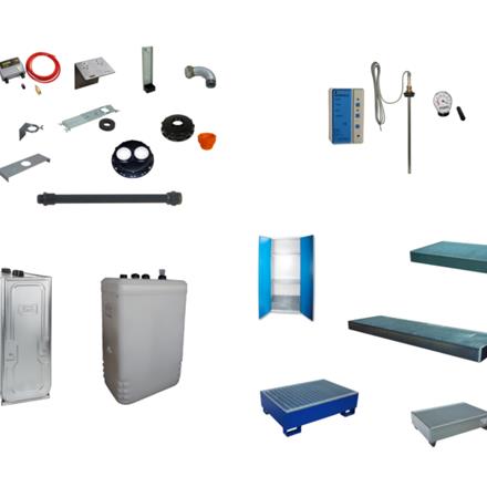 Citernes et accessoires pour huile