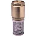 Clapet de fond, laiton G 1" femelle