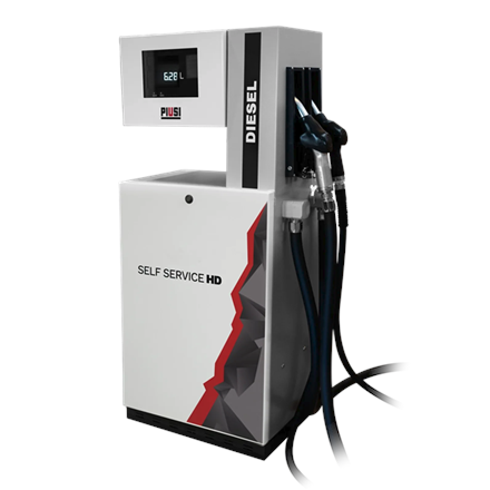 Colonne Self Service 110/40 HD PIUSI, 110/40 l/min, 2 pistolet camions+voitures