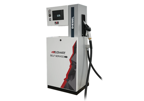 Colonne Self Service 80 HD B.SMART PIUSI, 80 l/min, 1 pistolet pour camions