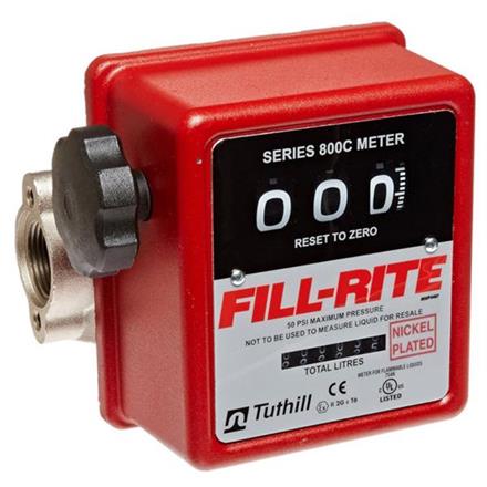 Compteur 807CNL1X418 Fill-Rite, 1" femelle, pour diesel, essence, kérosène