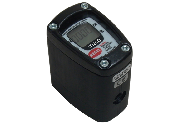 Compteur de graisse DIGIMET E5 en ligne 1/8" femelle, affichage l/ml