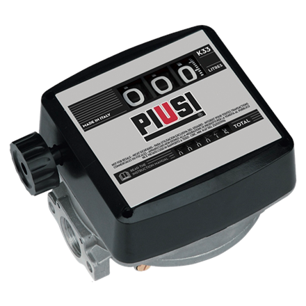 Compteur K33-A, entrée et sortie horizontalement
