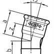 Coude 15° GF Fittings N° 53 galvanisé 2" | Bild 2