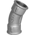 Coude 30° GF Fittings N° 51 galvanisé 1½"