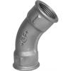 Coude 45° GF Fittings N° 41 galvanisé 3"