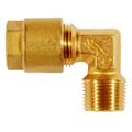 Coude mâle Serto 14 - 3/8" en laiton