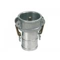 Coupleur rapide CVR en aluminium femelle 4" x 3" porte tuyaux pour Vapor Recovery
