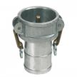 Coupleur rapide CVR en aluminium femelle 4" x 3" porte tuyaux pour Vapor Recovery | Bild 1