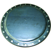 Couvercle trous d'homme Ø 600 plat avec 24 vis et anneau de bride
