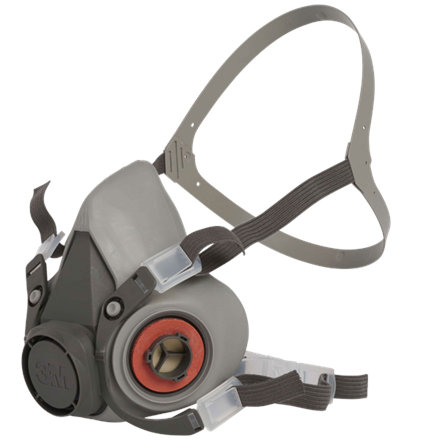 Demi-masque 3M 6300L série 6000 EN 140