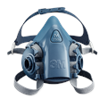 Demi-masque en silicone 3M 7502, taille M, série 7500 EN 140