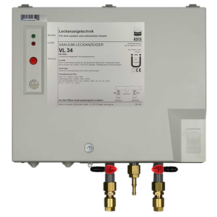 Détecteur de fuite SGB VL34, 230V, IP30, raccord Serto8/6