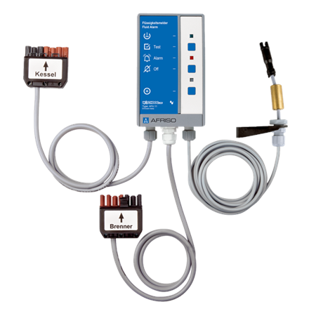 Détecteur de liquide AFA 11 IP30 incl. sonde avec 10 m de câble et racvcord brûlleur
