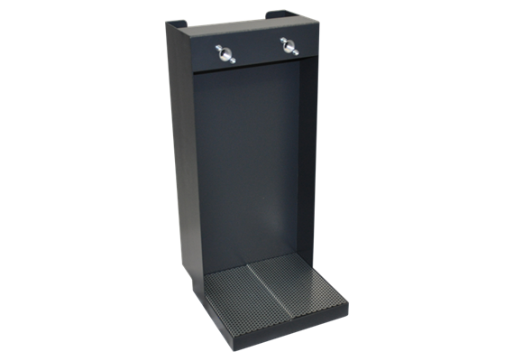 Distributeur a pression pour 2 produits, sans robinets