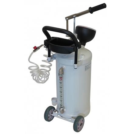Distribution d‘huile 24 l mobile avec pompe manuelle
