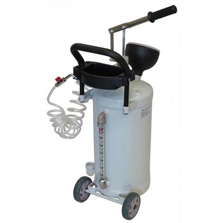 Distribution d‘huile 24 l mobile avec pompe manuelle